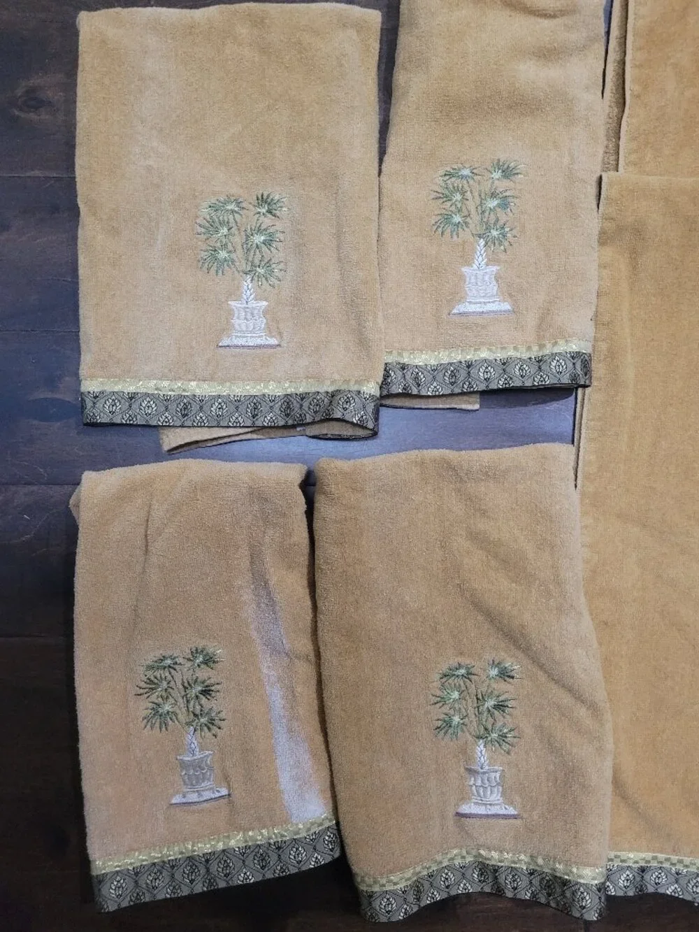 Avanti Banana Palm Vintage Towel Set 8 pcs